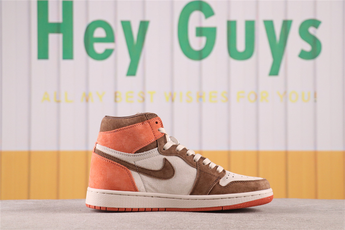 US$44 Air Jordan 1 High OG Dusted Clay FQ2941-200 橘棕 Size 36-46