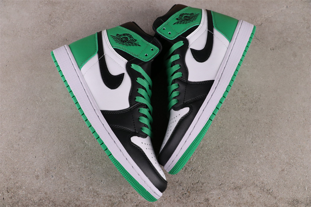 US$44 Air Jordan 1 High OG Lucky Green Sku DZ5485-031 Size 36-46