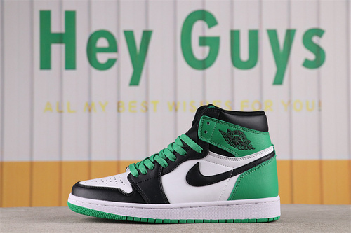 US$44 Air Jordan 1 High OG Lucky Green Sku DZ5485-031 Size 36-46