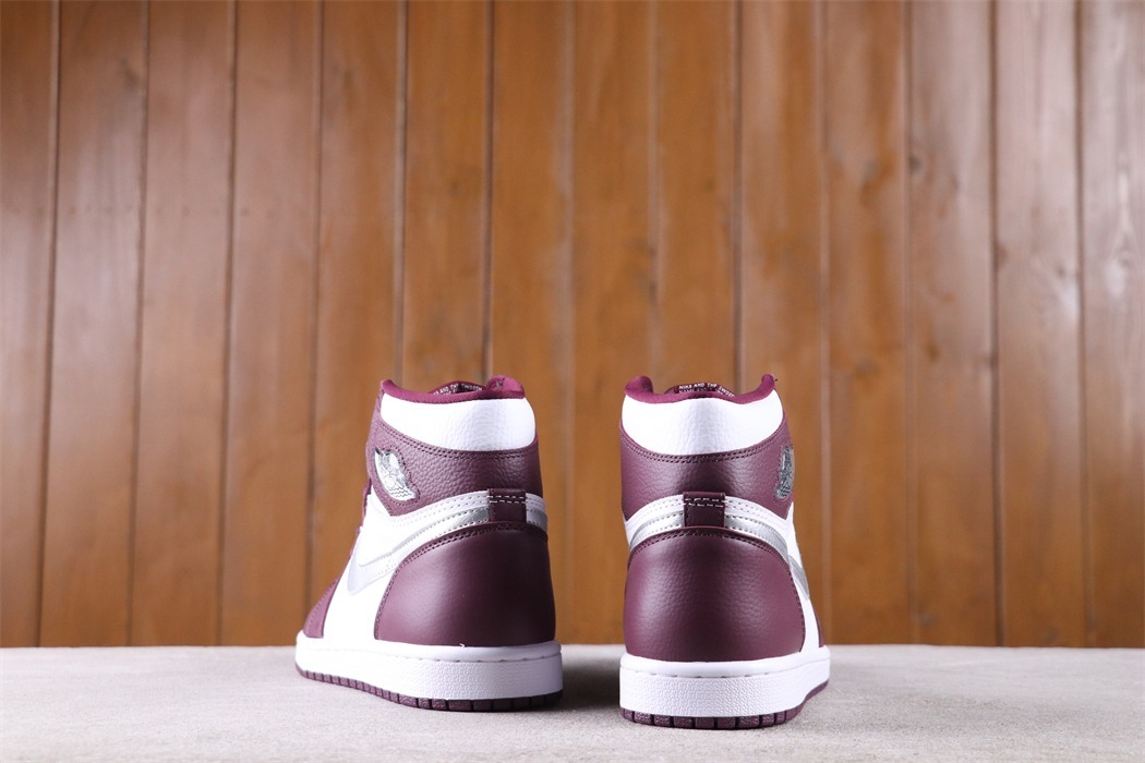 US$53 Air Jordan 1 High OG Bordeaux 555088-611 Size 36-47.5