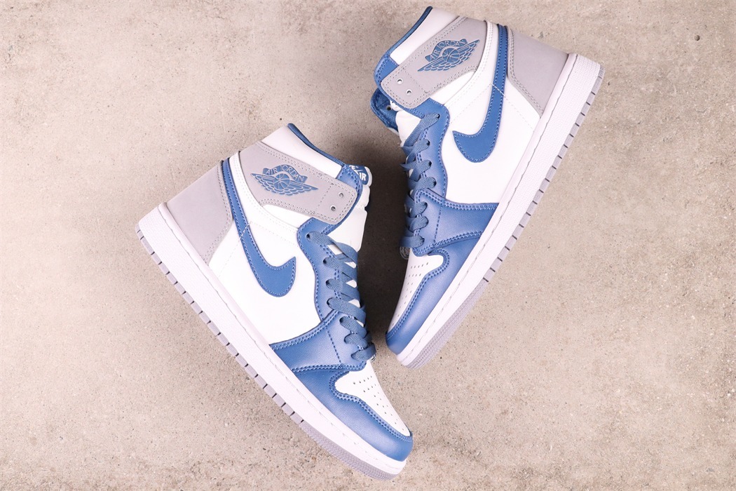 US$53 Air Jordan 1 High OG True Blue DZ5485-410 Size 36-46