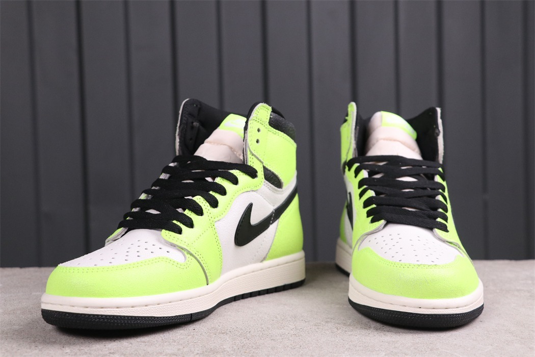 US$53 Air Jordan 1 High OG Volt 555088-702 Size 36-47.5