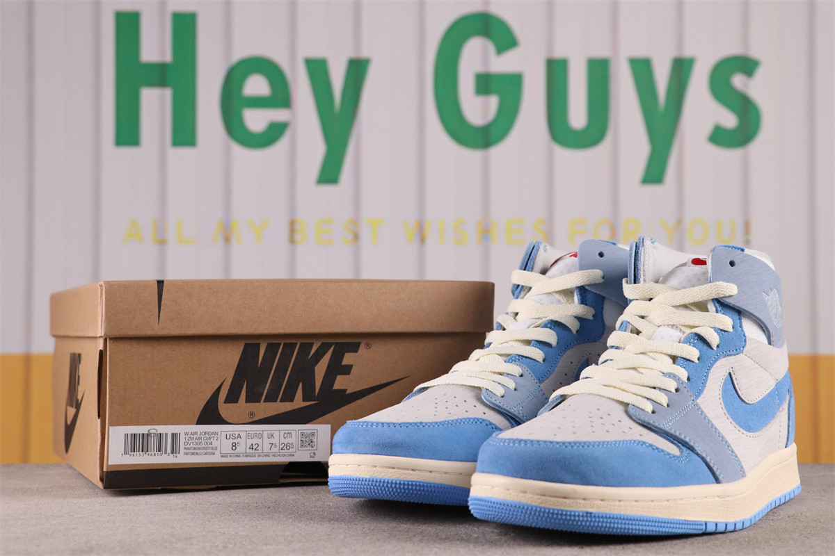 US$53 Air Jordan 1 High University Blue DV1305-004 Size 36-46