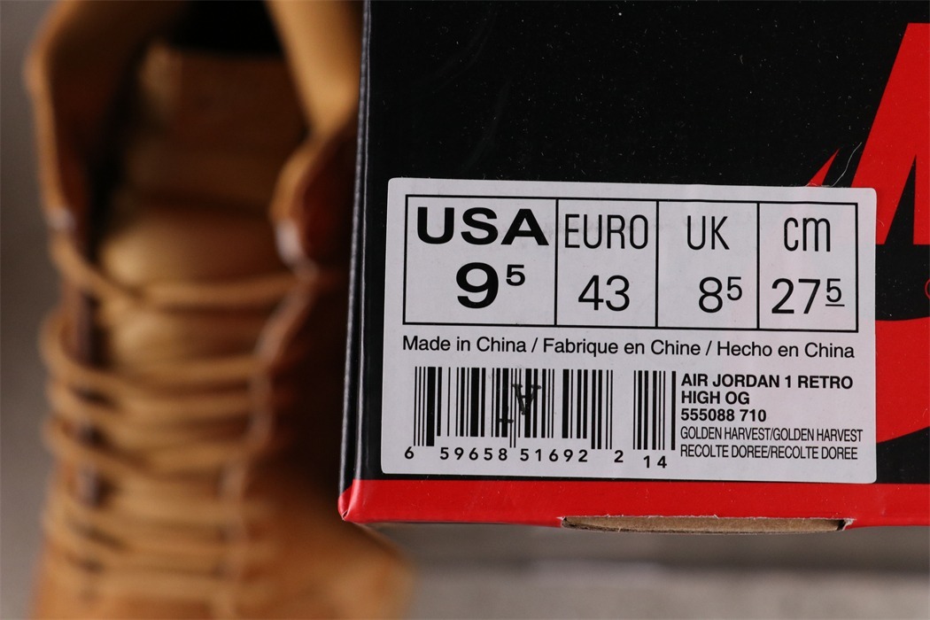 US$57 Air Jordan 1 High 555088-710 Size 36-47.5