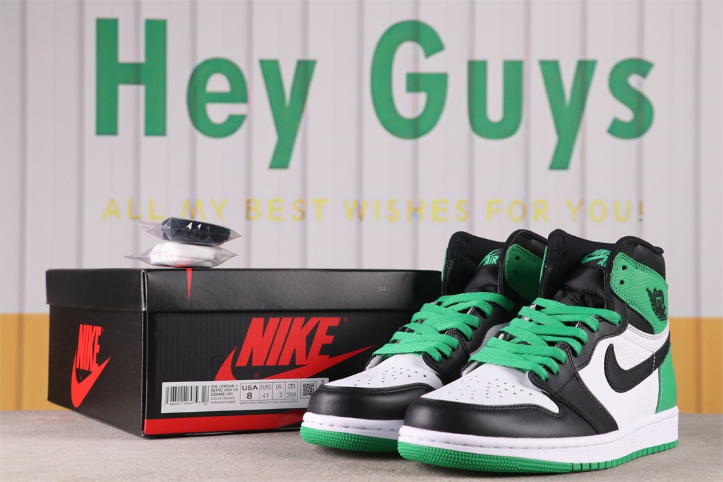 US$57 Air Jordan 1 High OG Lucky Green SKU DZ5485-031 Size 36-47.5