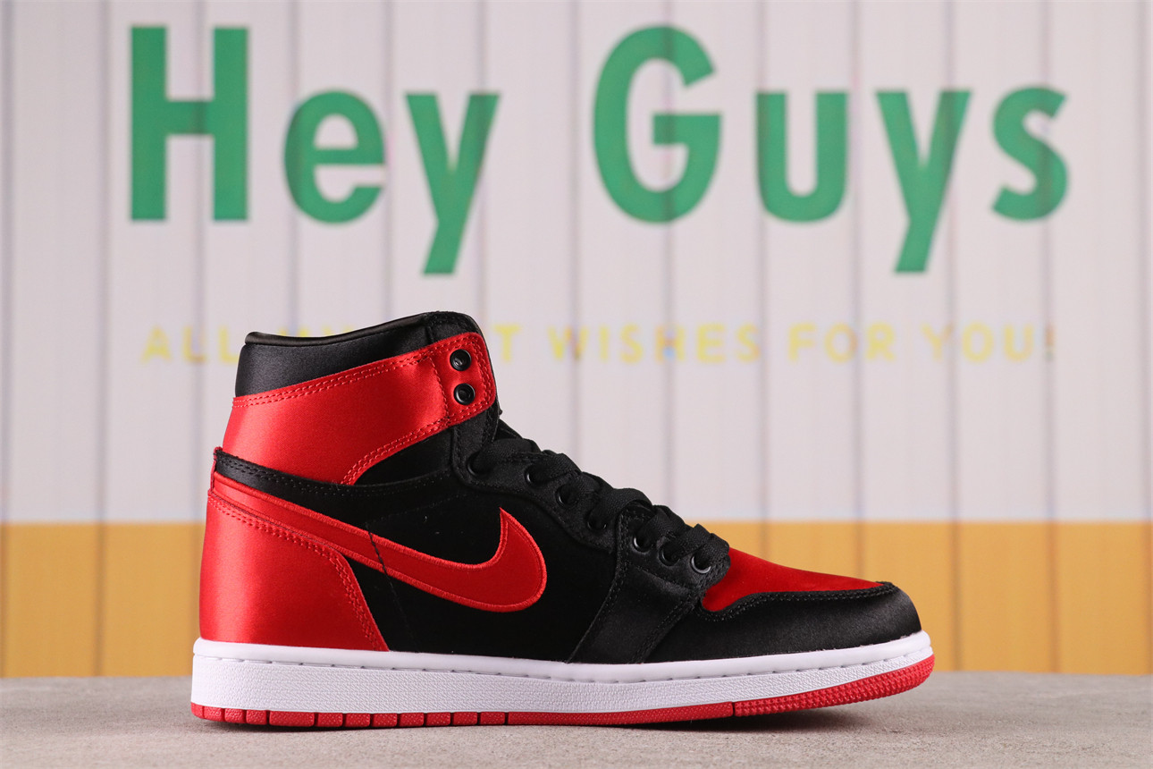 US$57 Air Jordan 1 High OG Satin Bred FD4810-061 Size 36-46