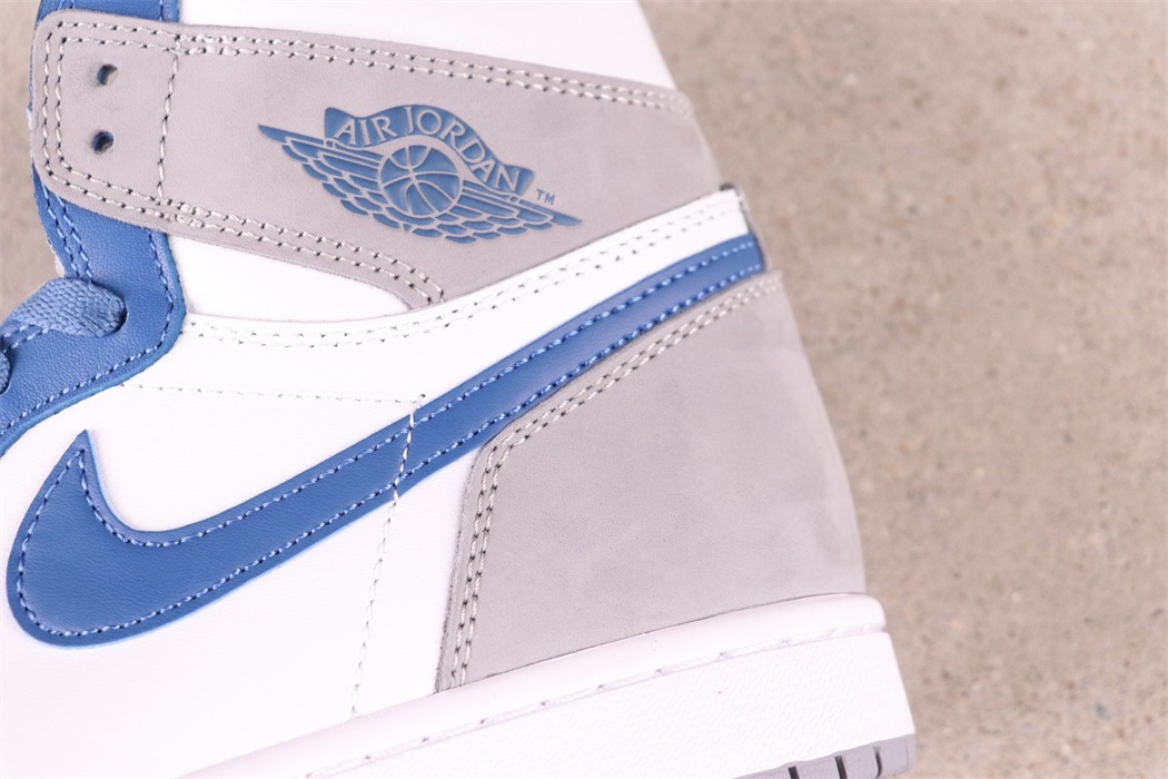 US$57 Air Jordan 1 High OG True Blue DZ5485-410 Size 36-47.5