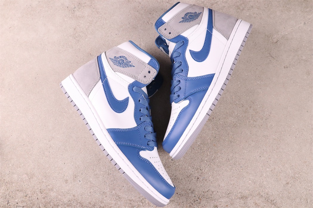 US$57 Air Jordan 1 High OG True Blue DZ5485-410 Size 36-47.5