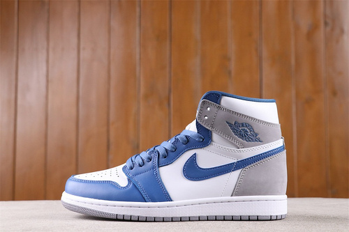 US$57 Air Jordan 1 High OG True Blue DZ5485-410 Size 36-47.5