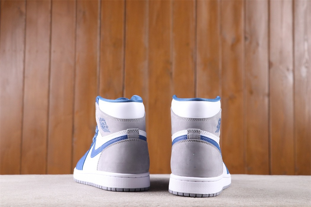 US$57 Air Jordan 1 High OG True Blue DZ5485-410 Size 36-47.5