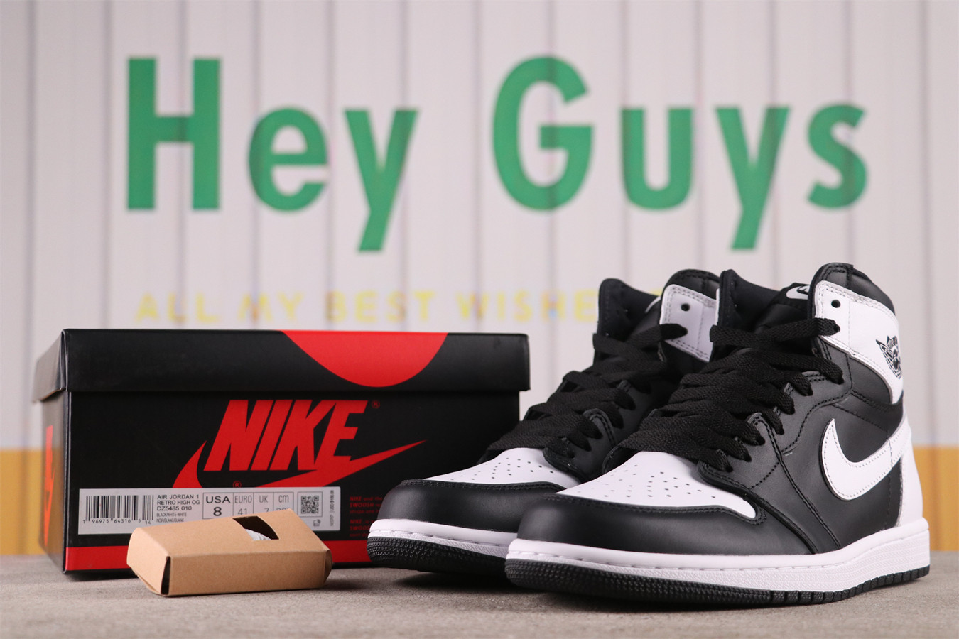 US$57 Air Jordan 1 High OGReverse Panda DZ5485-010 Size 36-46