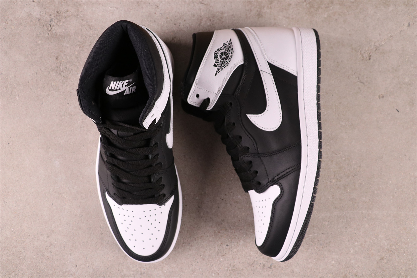 US$57 Air Jordan 1 High OGReverse Panda DZ5485-010 Size 36-46