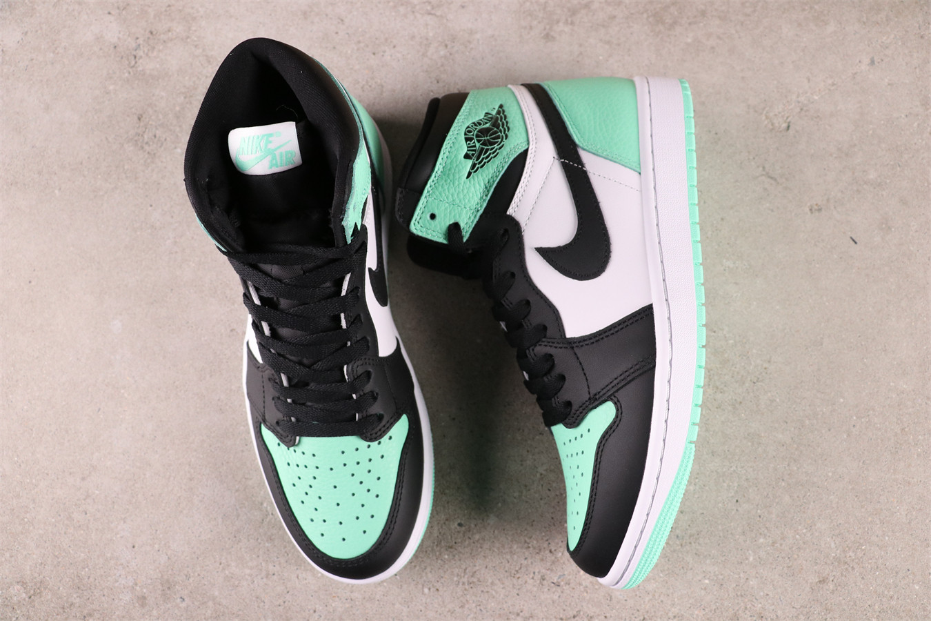 US$62 Air Jordan 1 High OG Green Glow DZ5485-130 Size 40-47