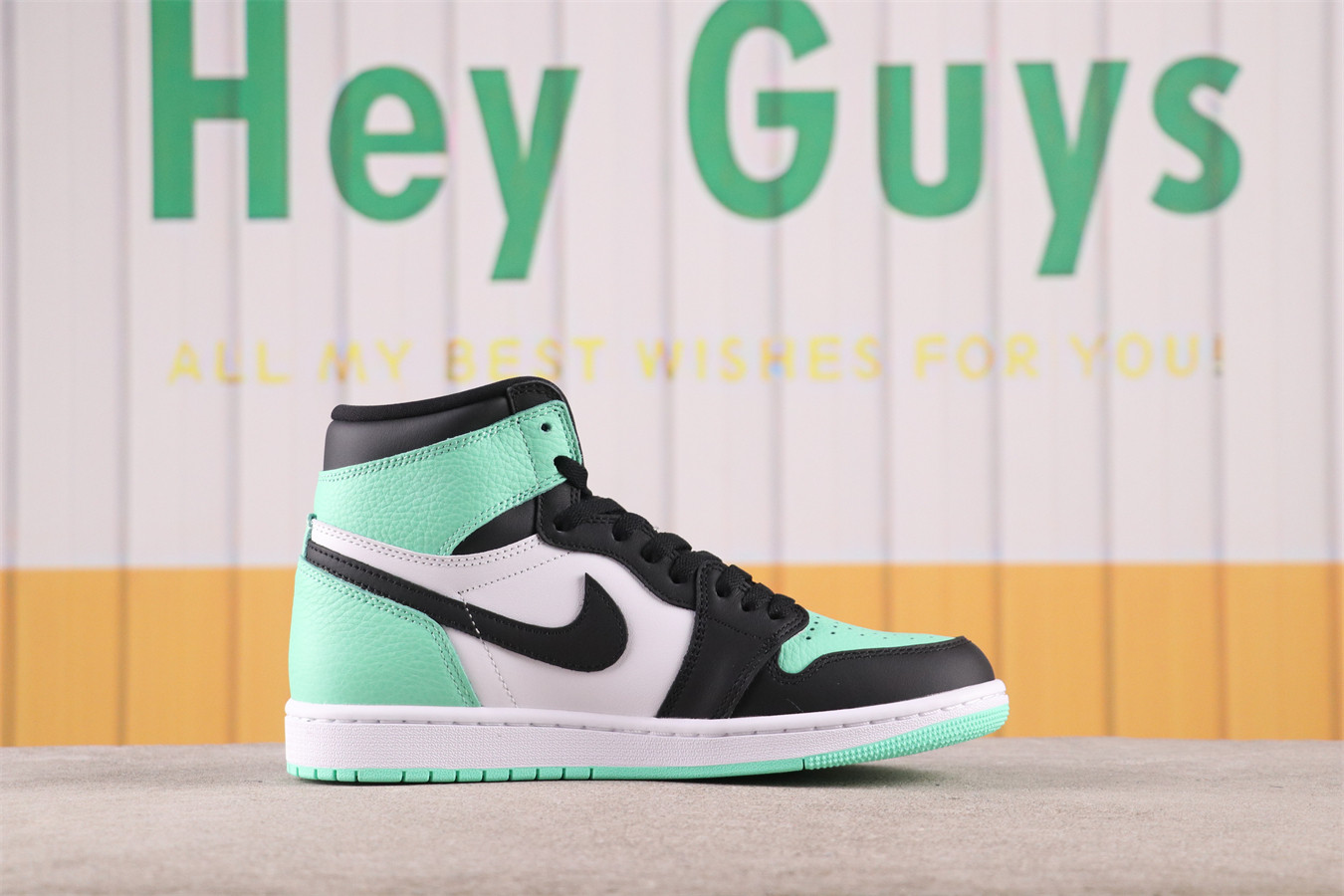 US$62 Air Jordan 1 High OG Green Glow DZ5485-130 Size 40-47