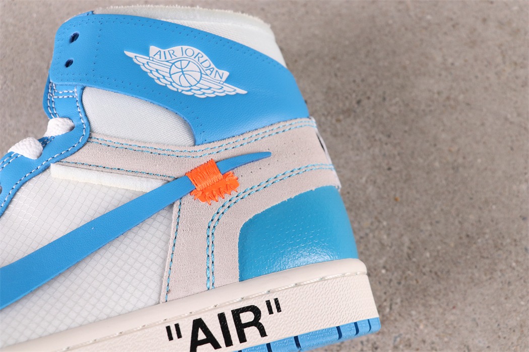 US$62 OFF-WHITE Air Jordan 1 UNC AQ0818-148 Size 36-47.5