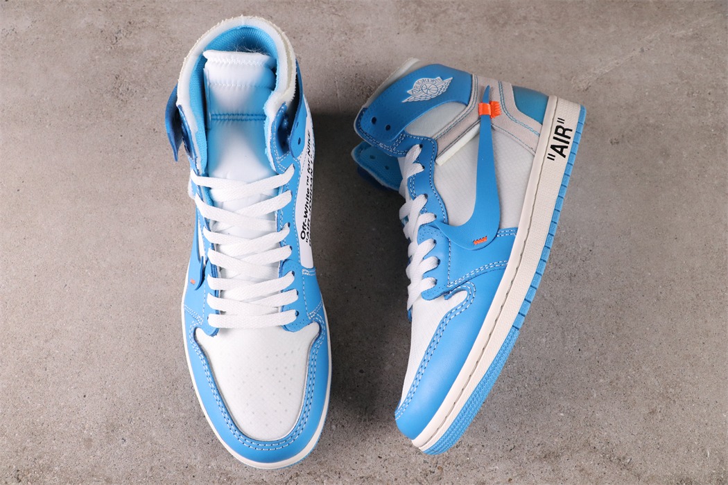 US$62 OFF-WHITE Air Jordan 1 UNC AQ0818-148 Size 36-47.5