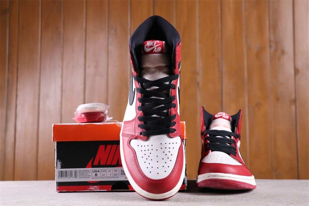 US$79 Air Jordan 1 High OG Chicago DZ5485-612 Size 40-47.5