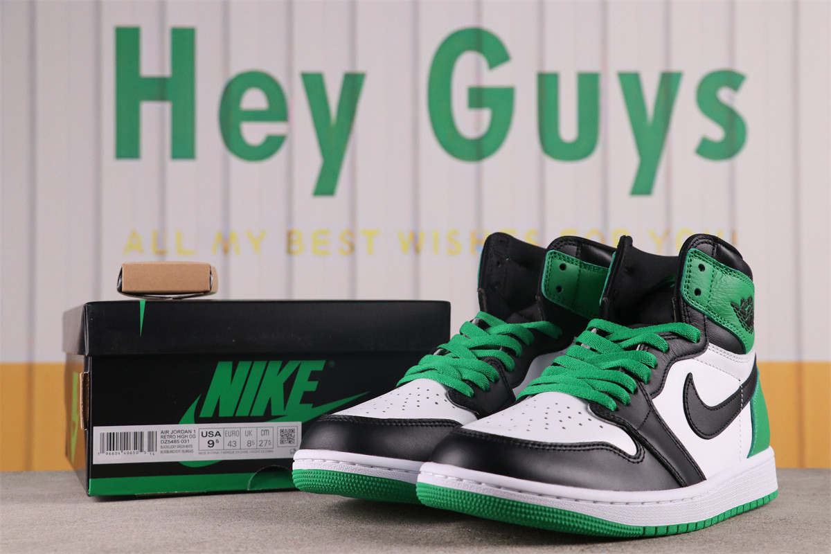 US$88 Air Jordan 1 High Lucky Green DZ5485-031 Size 40-47.5