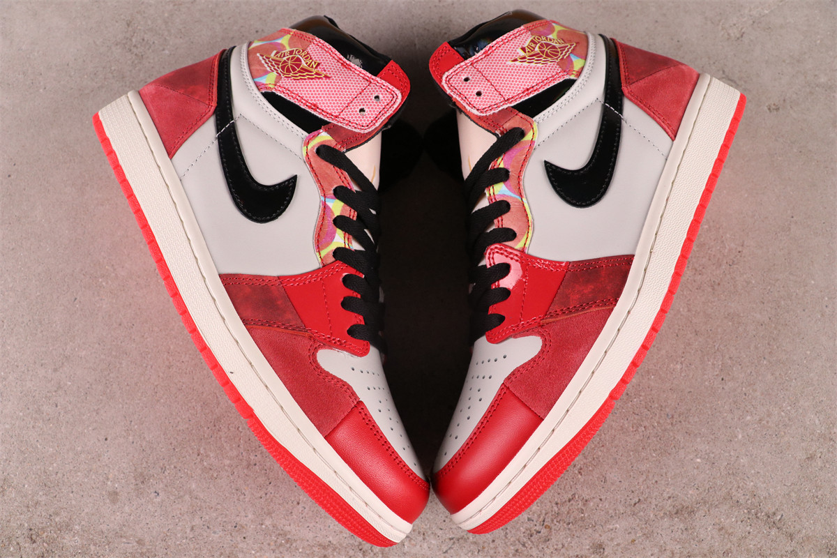 US$88 Air Jordan 1 High OG Spider-Verse DV1748-601 Size 40-47.5