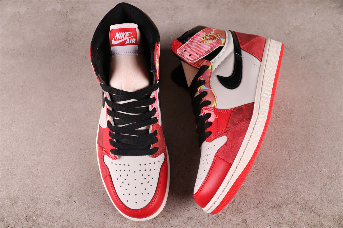 US$88 Air Jordan 1 High OG Spider-Verse DV1748-601 Size 40-47.5