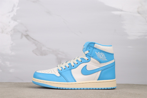 ????USD$53  Air Jordan 1 High OG “UNC Reimagined”   Style：DZ5485-402
