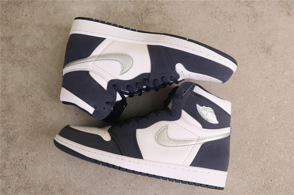USD$79 Air Jordan 1 High OG CO.JP Midnight Navy DC1788-100 午夜海军 Size 36-47.5