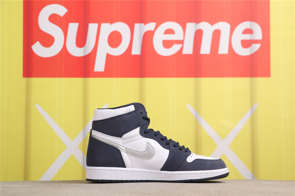 USD$79 Air Jordan 1 High OG CO.JP Midnight Navy DC1788-100 午夜海军 Size 36-47.5
