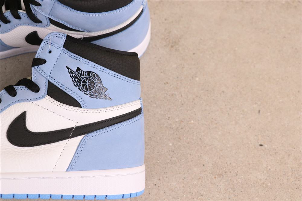 USD$79 Air Jordan 1 High University Blue 555088-134 大学蓝 Size 36-47.5