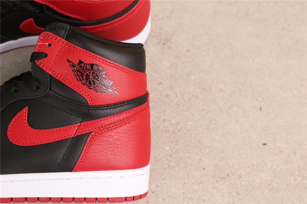 USD$79 Air Jordan 1 OG High Banned 555088-001 黑红禁穿 Size 36-47.5