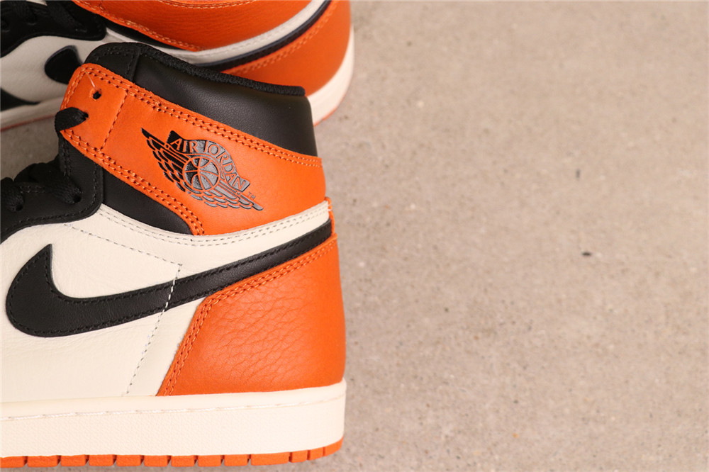 USD$79 Air Jordan 1 Shattered Backboard 555088-005 黑扣碎 Size 40-47.5