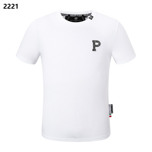 Philipp Plein Round Neck Crystal T-Shirt