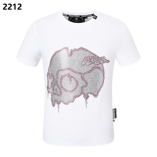 PP Round Neck Men's Philipp Plein T shirts