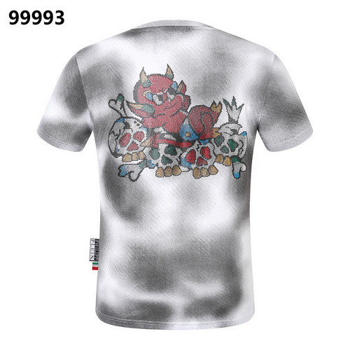 Men's PP Round Neck T Shirts Sparkling
