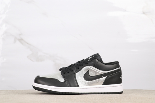 35USD Air Jordan 1 Low “Metallic Silver”     Style：DA5551-001 Size：36-46