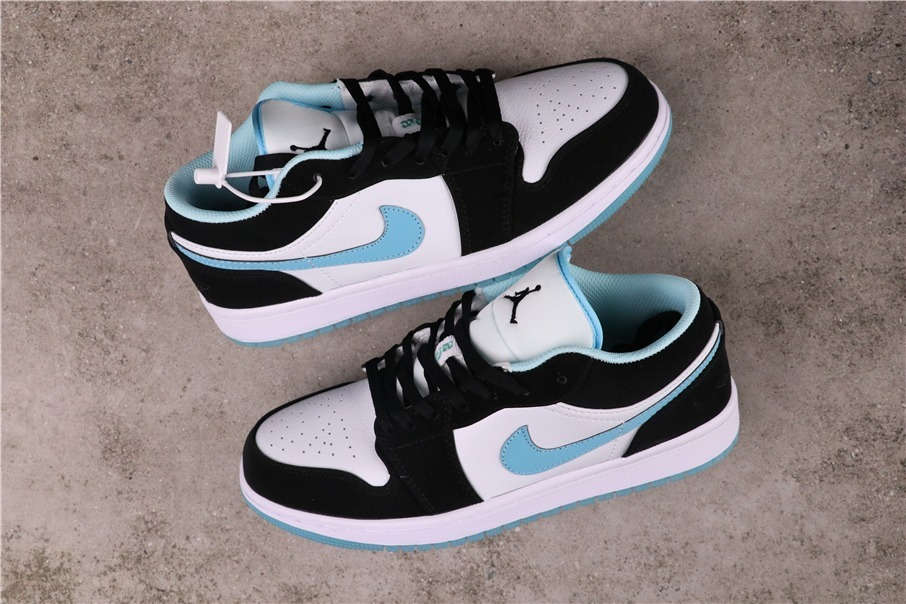 36USD Air Jordan 1 Low Black Toe CQ9828-131 36-45