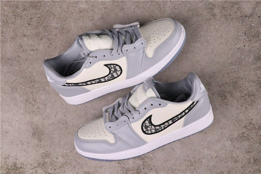 36USD Dior x Air Jordan 1 Low CN8608-002 36-45