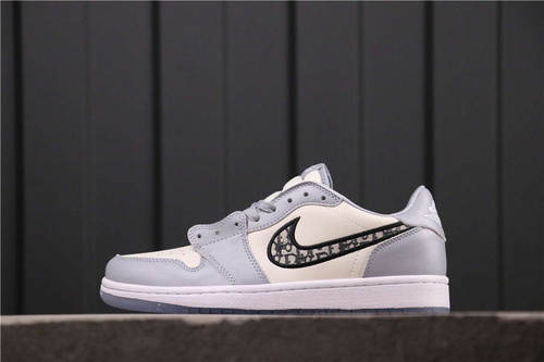 36USD Dior x Air Jordan 1 Low CN8608-002 36-45