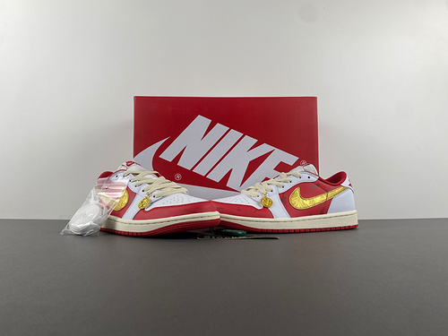 38USD R版Air Jordan 1 Low 白金红色 低帮 货号CZ0790-161 EU SIZE 36-46 US W5.5-M12