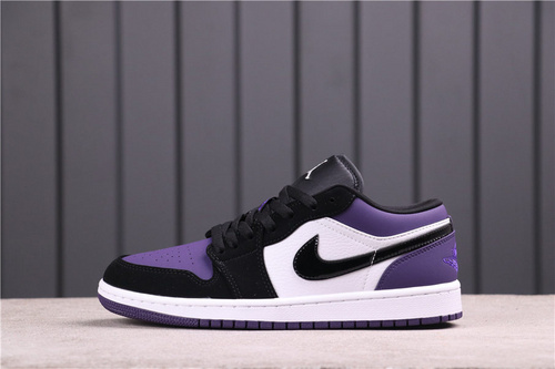 40USD AJ1 Air Jordan 1 LowCourt Purple 553558-125 Size 40-46