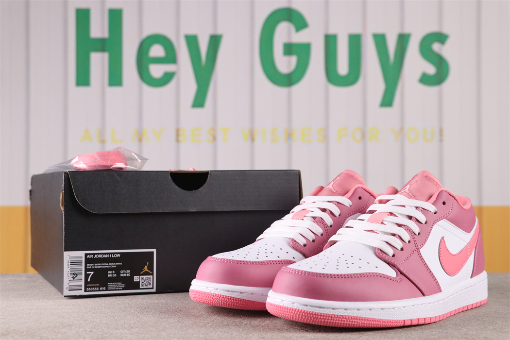 44USD Air Jordan 1 Low 553558-616 36-46