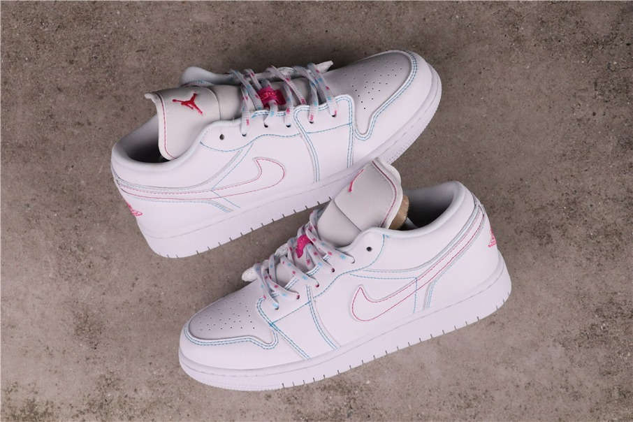 44USD Air Jordan 1 Low GS 554723-101 36-40