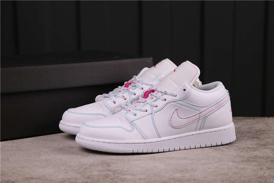 44USD Air Jordan 1 Low GS 554723-101 36-40