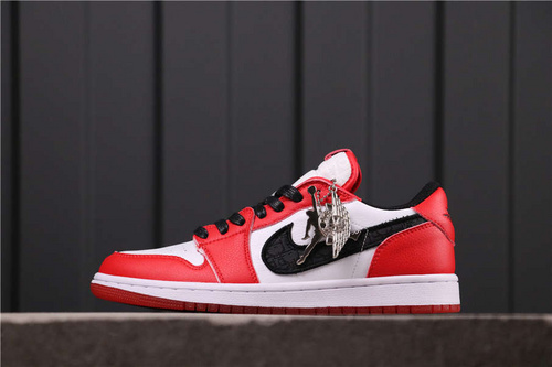 44USD Air Jordan 1 Low Satin Snake 36-45