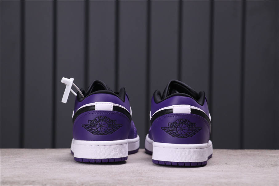 44usd Air Jordan 1 Low Court Purple 553558-500 36-46