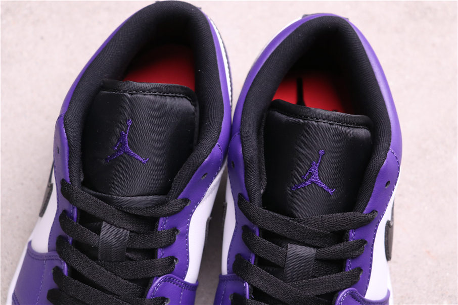 49USD AJ1 Air Jordan 1 Low Court Purple 553558-500 Size 36-46
