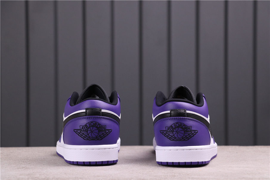 49USD AJ1 Air Jordan 1 Low Court Purple 553558-500 Size 36-46