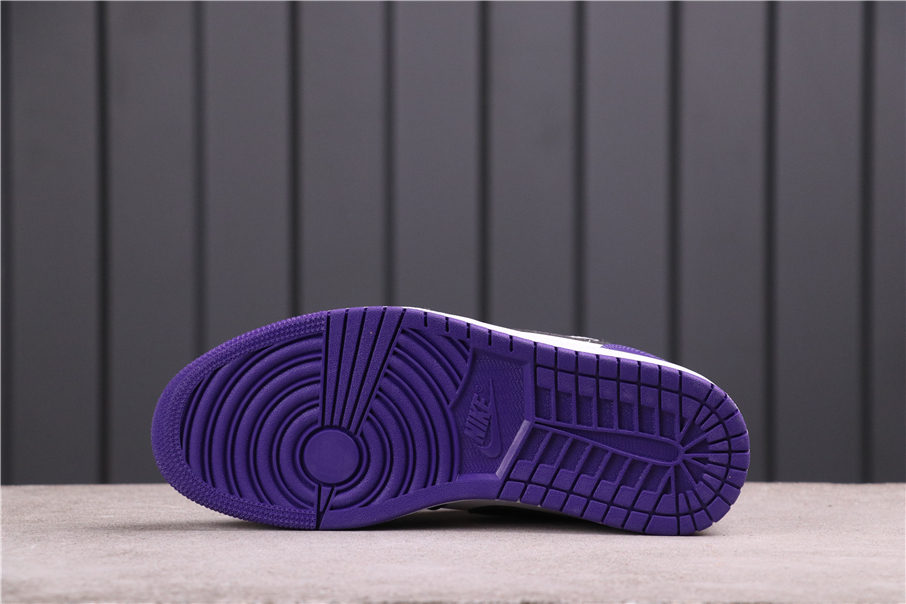 49USD AJ1 Air Jordan 1 Low Court Purple 553558-500 Size 36-46
