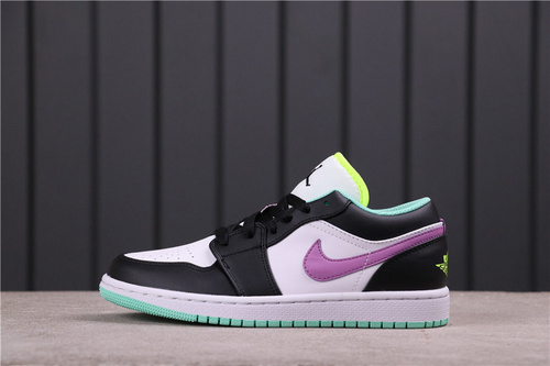 49USD AJ1 Air Jordan 1 Low GSPaint Drip 553560-151 Size 36-40