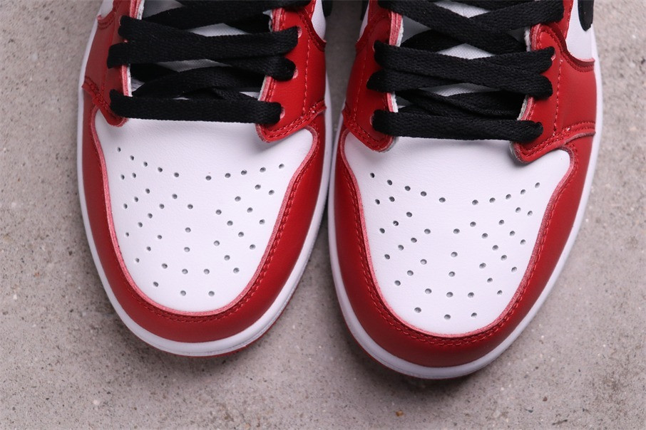 49USD Air Jordan 1 Low OG Chicago 705329-600 Size 36-46