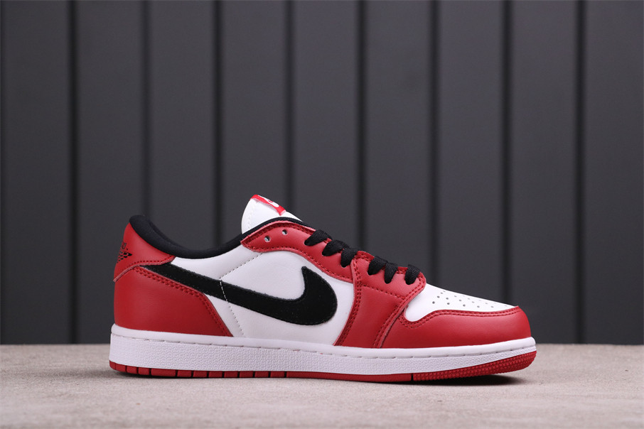49USD Air Jordan 1 Low OG Chicago 705329-600 Size 36-46
